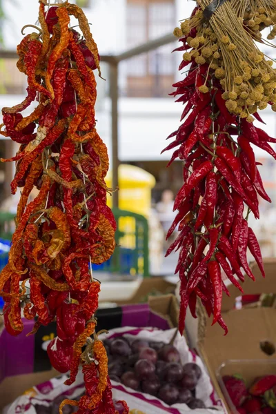 Pimentos vermelhos — Fotografia de Stock