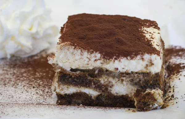 Tarta de tiramisú — Foto de Stock