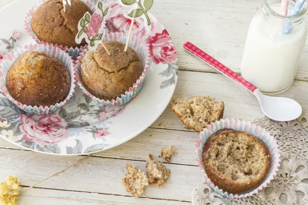 Muffin interi — Foto Stock