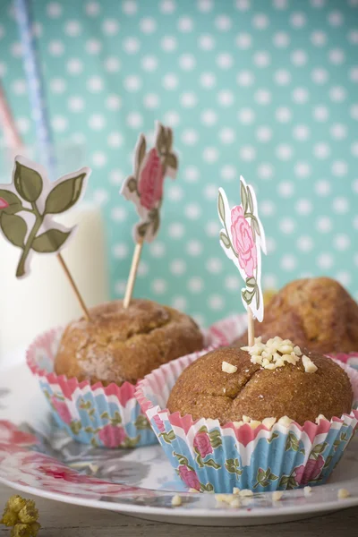 Muffin interi — Foto Stock