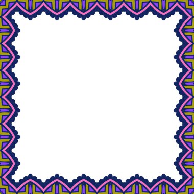 Dekoratif çerçeve. vektör