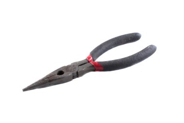 Beyaz arkaplanda el araçları