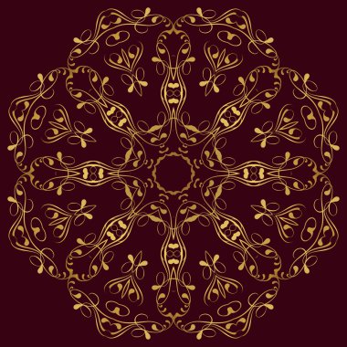 Doğu dairesel süsleme