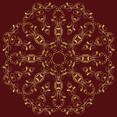 Doğu dairesel süsleme