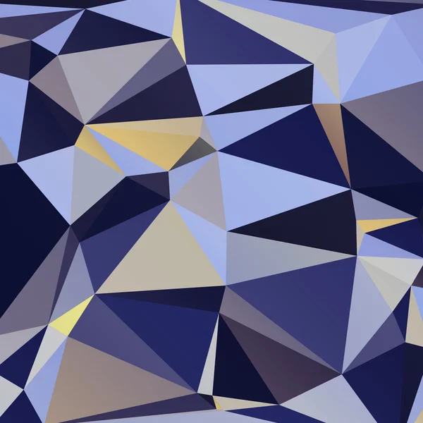 Цветовые треугольные многоугольники — стоковый вектор