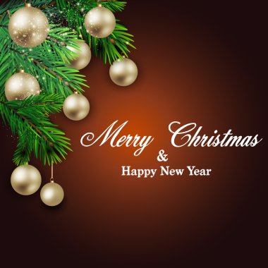 Vektör Noel arkaplanı