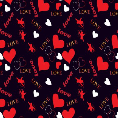 Sevgililer günü için desen