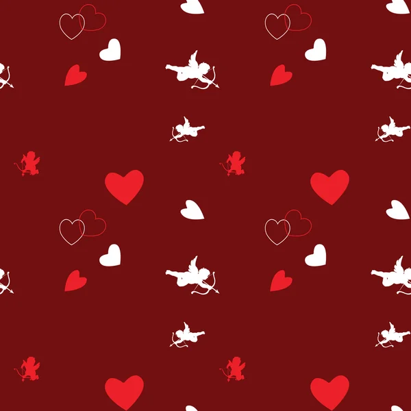 Pattern for Valentine's day — Stock Vector