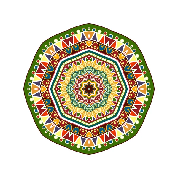 Mandala in Oriental style. Vector — Stock Vector