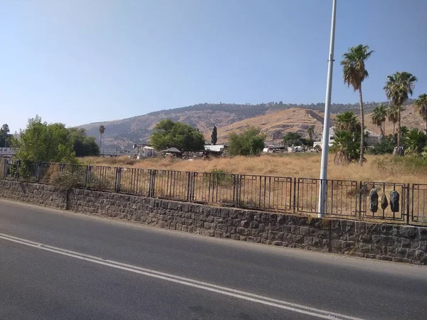 Kinerot Gölü Yakınlarındaki Tiberias Şehrinde — Stok fotoğraf