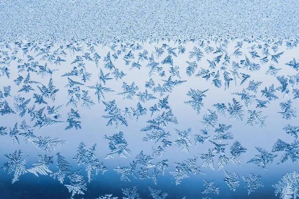 Abstract Frosty Pattern Glass Background Texture — Stock Photo, Image