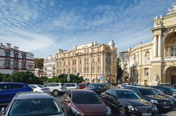 Odessa Ucrania Septiembre 2019 Arquitectura Histórica Odessa Navrotsky House — Foto de Stock