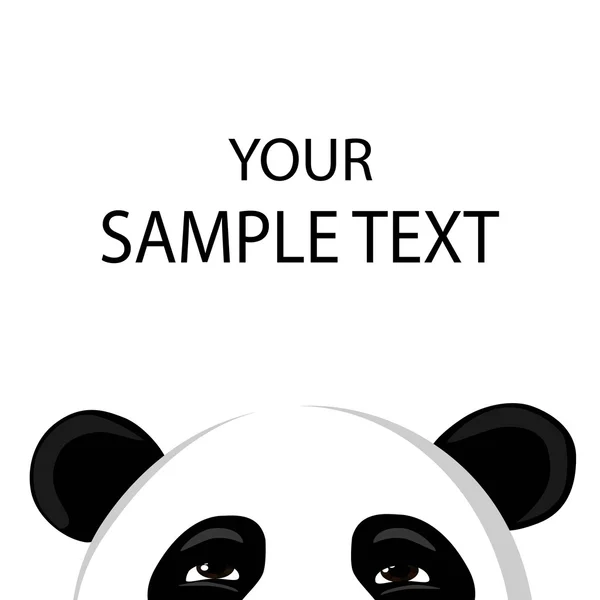 Tête vectorielle Panda Graphismes Vectoriels