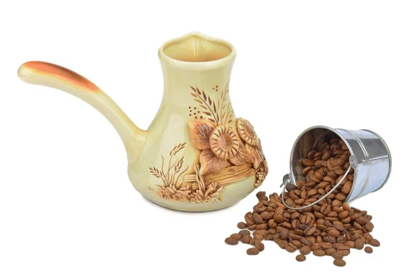 Ramekin for brewing coffee — Stock Photo, Image