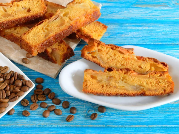 elma dilimleri pasta