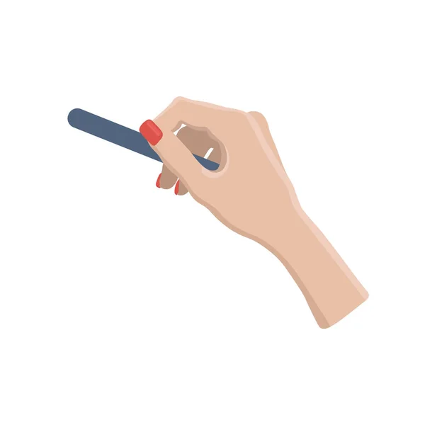 Здоровье Ногтей Уход Руками Ногтями Дизайн Ногтей Хрустящие Ногти Лак — стоковый вектор