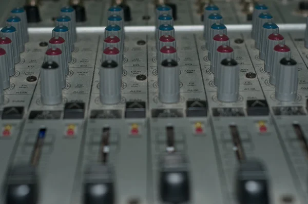 Audio Mixing Console — Stock Photo, Image