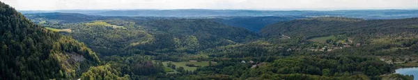 Bonlieu Frankreich 2020 Lake District Blick Vom Adlergipfel — Stockfoto
