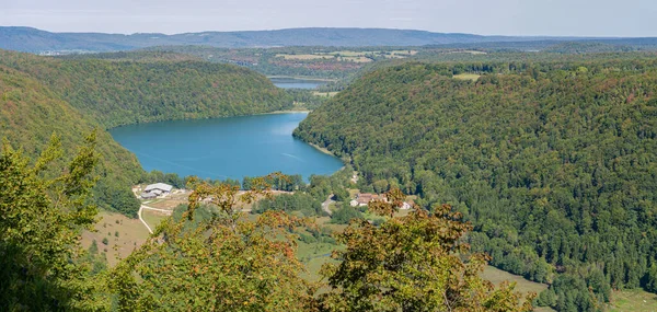 Saugeot Frankrike 2020 Utsikt Från Belvedere Den Vita Damen — Stockfoto