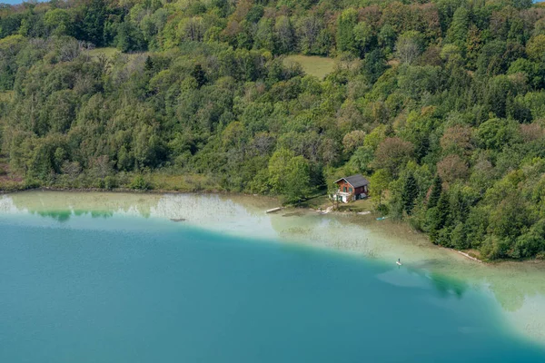 Chaux Dombief Frankreich 2020 Blick Vom Aussichtspunkt Der Seen — Stockfoto