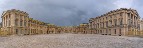 Versailles Frankreich 2021 Schloss Von Versailles Blick Auf Die Fassade — Stockfoto