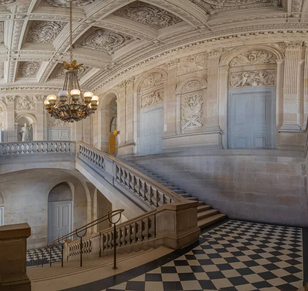 Versailles Frankrijk 2021 Kasteel Van Versailles Napoleon Beeldhouwkunst Een Hal — Stockfoto