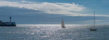 Le Havre, Fransa - 05: 30 2019: Liman 2000