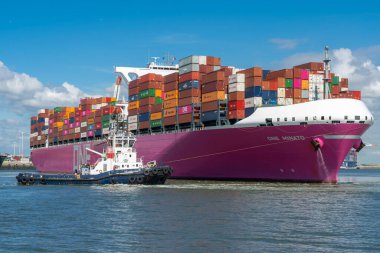 Le Havre, Fransa - 05: 30 2019: Liman 2000