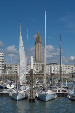 Le Havre, Fransa - 05: 30 2019: liman. Joinville Koyu