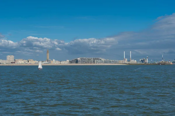 Havre Fransa 2019 Deniz Manzaralı Şehir — Stok fotoğraf