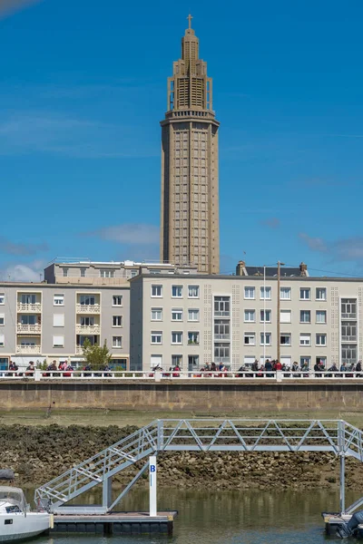 Havre Francia 2019 Joinville Cove Campanario —  Fotos de Stock