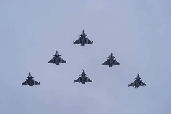 París Francia 2021 Exposición Aérea Del Julio Julio Desfile Aeronáutico —  Fotos de Stock