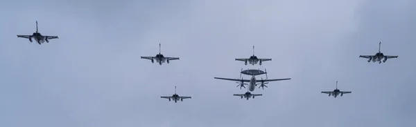 París Francia 2021 Exposición Aérea Del Julio Julio Desfile Aeronáutico — Foto de Stock