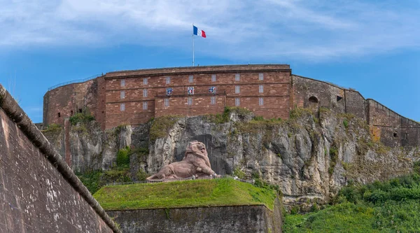 Belfort, Fransa - 09 04 2021: Bartholdi Aslanı