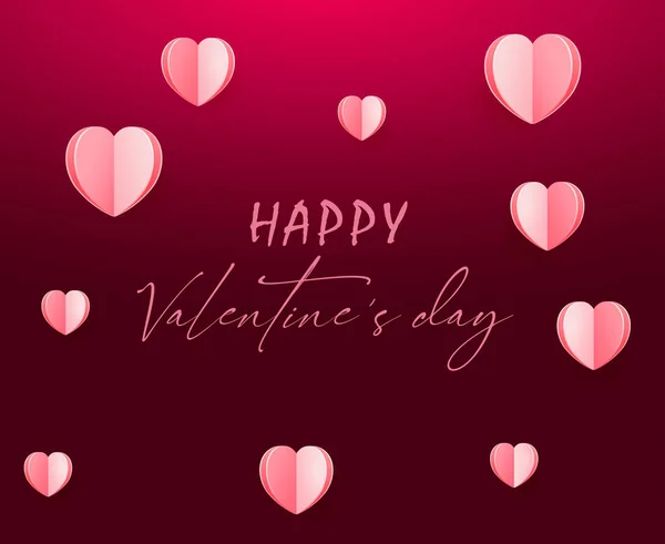 Днем Святого Валентина Серця Символ — стоковий вектор