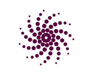 Spiral Noktalar Girdap Mor Renk Soyut Tasarım Dinamik Doku Arkaplan Resimleri