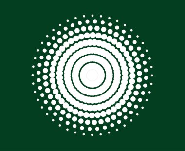 Girdap Deseni Arkaplan Soyut Yeşil Tasarım Dinamik Doku Vektörü İllüstrasyonu