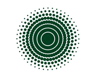 Girdap Deseni Arkaplan Soyut Yeşil Renk Tasarımı Dinamik Doku Vektörü İllüstrasyonu