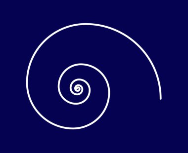 Benzer Spiral Desen Çizgileri Mavi Soyut Tasarım Doku Vektör Resimleri