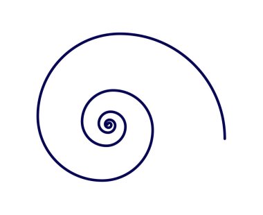 Benzer Spiral Desen Çizgileri Mavi Renk Soyut Tasarım Doku Vektör Resimleri