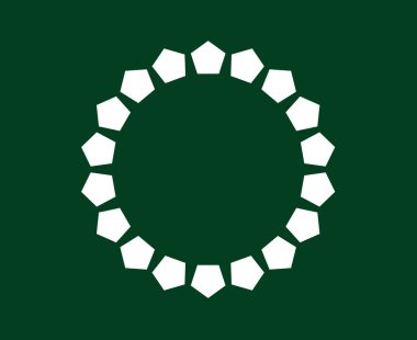 Soyut Geometrik Desen Spiral Yeşil Tasarım Vektörü ResimleriComment