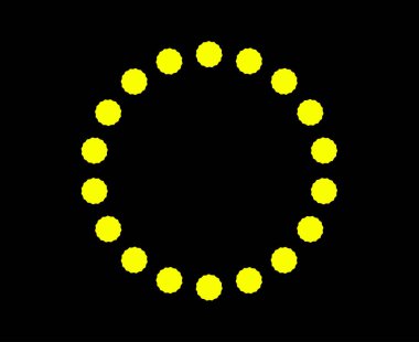 Dairesel Desen Sarmal Renk Soyut Tasarım Vektörü ResmiComment