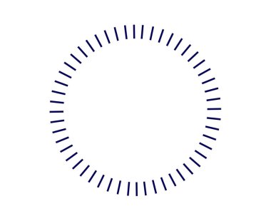 Spiral Dairesel Radyal Çizgiler Mavili Renk Soyut Tasarım Vektörü İllüstrasyonu