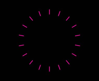 Radikal Dairesel Çizgiler Spiral Desen Pembe Renk Soyut Tasarım Vektörü İllüstrasyonu