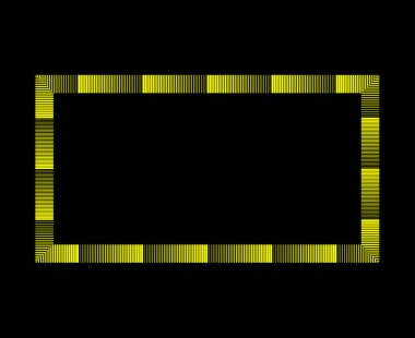 Desensel Dekoratif Doku Geometrik Sarı Renk Soyut Modern Tasarım Vektörü İllüstrasyonu
