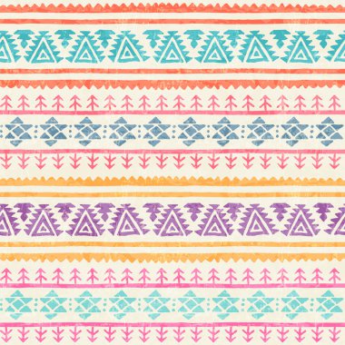 Arkaik geometrik süslemeli kabile dikişsiz desen