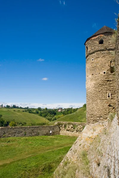 Kamianets-Podilskyi Kalesi, 14. yüzyıl, Ukrayna — Stok fotoğraf