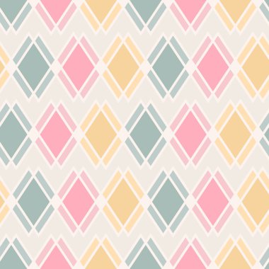 Geometrik romantik desenleri