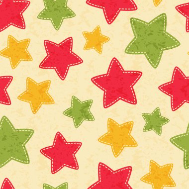 Çocukça Noel Noel ağaçları ile seamless modeli