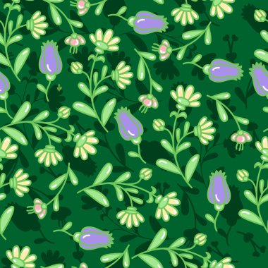 Kusursuz çiçek deseni